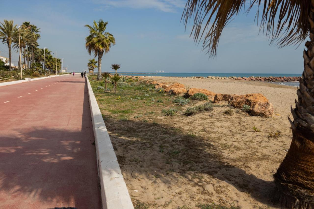Apartamento Amazing Sea Views in El Puig Valencia Exterior foto