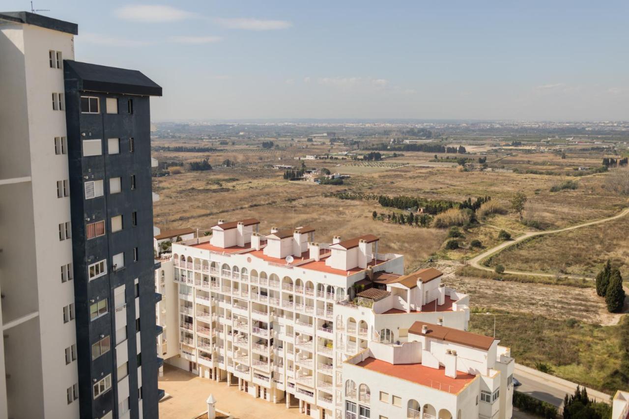Apartamento Amazing Sea Views in El Puig Valencia Exterior foto
