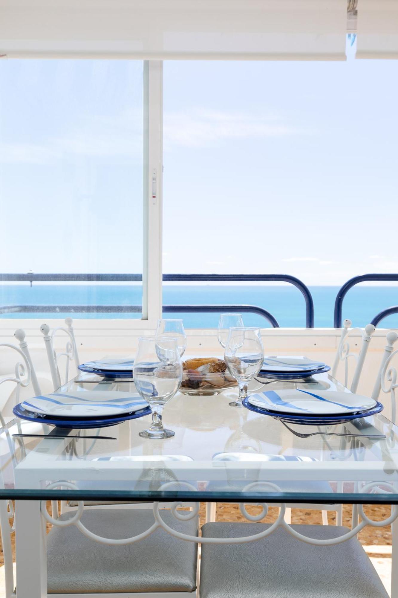 Apartamento Amazing Sea Views in El Puig Valencia Exterior foto